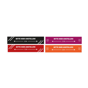 Vloersticker Binnenshuis anti-slip - variant S