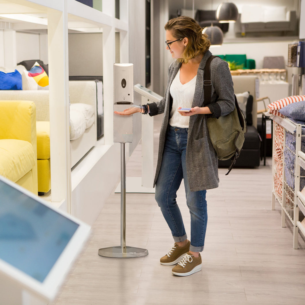 Desinfectie Dispenser met sensor en voetstand